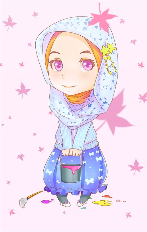 Hijab Chibi By Hakimizu On Deviantart