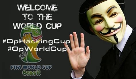 Opworldcup Anonymous Wages Cyber Attacks Against Brazil Government