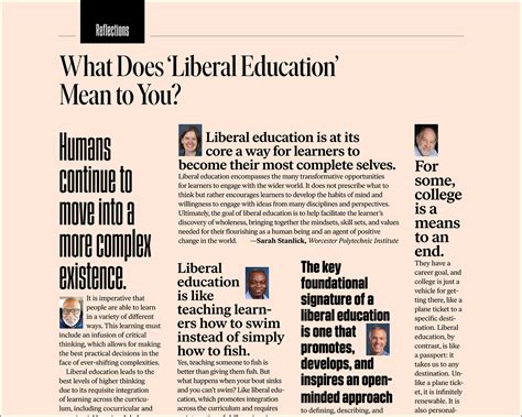 What Is Liberal Education Aacandu