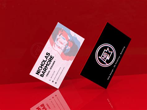 Personal Branding Business Cards By Nicholas Barmore On Dribbble