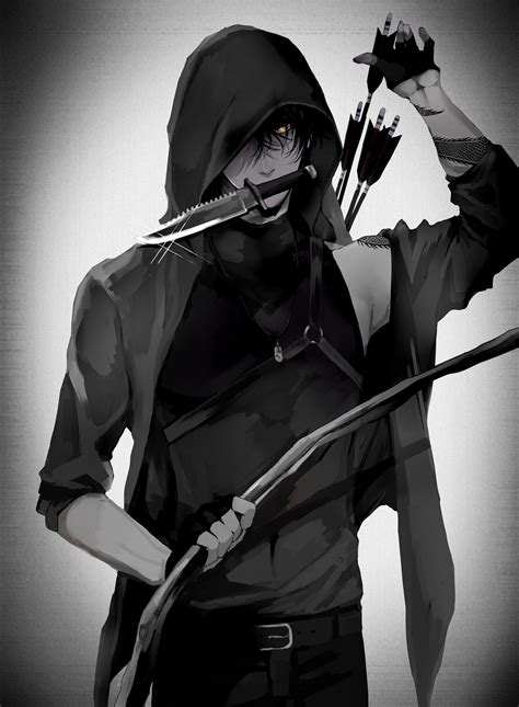 Shadow Anime Boy Pfp