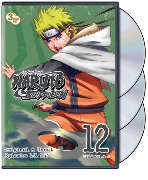Buy Naruto Shippuden Uncut Set 12 Dvd Boxed Set Dvd Gruv