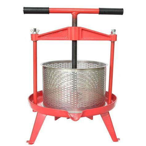 369 Gallon Heavy Duty Cross Beam Stainless Steel Fruit And Wine Press
