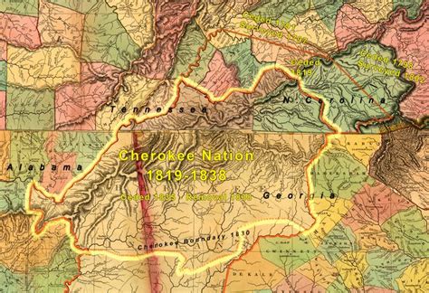 Cherokee Nation District Map