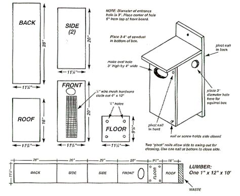 The barn duck house plans. wood duck house plans | Nebraska Game and Parks Commission - Nest Box Plans - Wood Duck | Wood ...