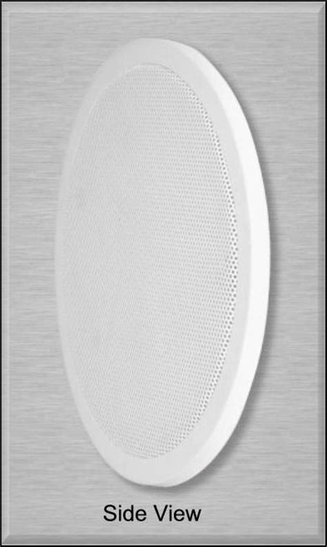 Ati pro white ceiling speaker, size: 6-1/2'' Round Home Theater Speaker Cover