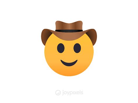 The Joypixels Cowboy Face Emoji Animation By Joypixels On Dribbble