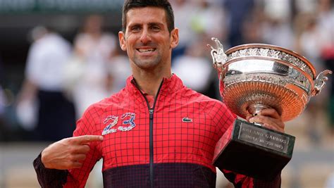 French Open 2023 Novak Djokovic Stands Alone Among Men With 23 Grand Slam Titles