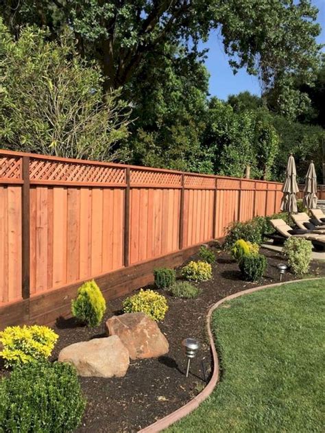 70 Easy Cheap Backyard Privacy Fence Design Ideas Backyard Fence