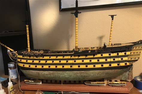Hms Victory By William Victory Heller Plastic First Ship Build