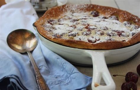 Bake 40 minutes and eat it ! Classic Cherry Clafouti | Stemilt