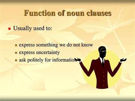 PPT Noun Clauses PowerPoint Presentation Free Download ID