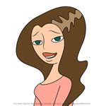 Learn How To Draw Warmonga From Kim Possible Kim Possible Step By Step Drawing Tutorials
