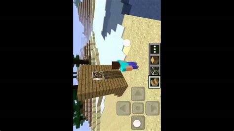 Crafting In Minecraft Pe Youtube
