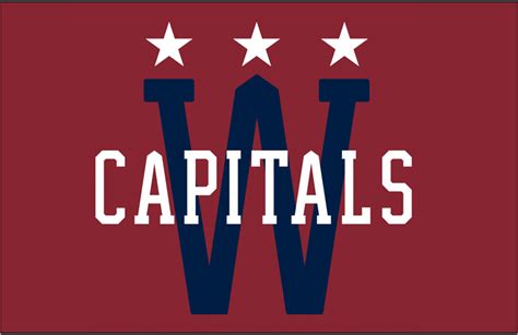 Washington Capitals Logo Washington Capitals Primary Logo National
