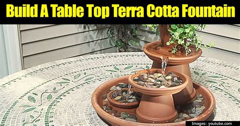 Build A Table Top Terra Cotta Fountain Clay Pot Projects Garden