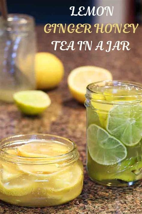 Lime Or Lemon Ginger Honey In A Jar Art Of Natural Living