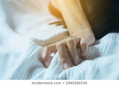 Close Hand Woman Sign Orgasmfinger Female Stock Photo