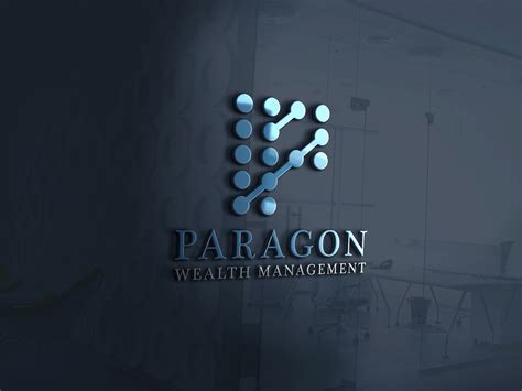 Elegant Playful Asset Management Logo Design For Paragon Wealth Management By