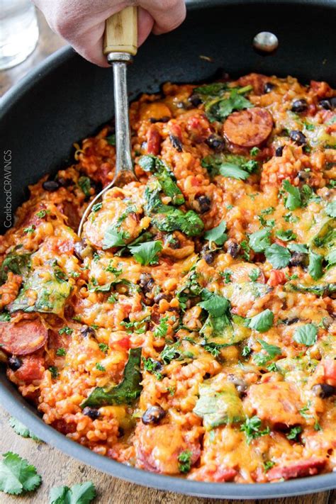 Moreover, making smoked sausage should always involve an overnight drying process which in addition to drying the casing also allows time for the curing powder to be well dispersed in the sausage. 20 Minute Tex-Mex Sausage andRice Skillet. Adjust recipe ...