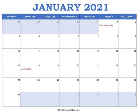 View 20 Editable Monthly Calendar Template 2021 Factspoonstock