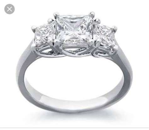 So you have decided that you have finally found the one you would like to spend the rest of your life with and are now in search of the perfect engagement ring that will showcase and symbolize the perfect relationship that you have going on. 3 stone trilogy princesscut | Vintage engagement rings, Engagement rings, Tiffany engagement ring