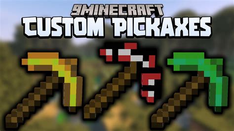 Minecraft But There Are Custom Pickaxes Data Pack 1192 1182 Mc