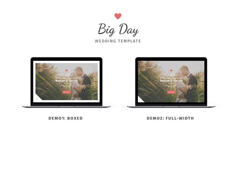 Plantilla Web Profesional Big Day Plantillas Html Gratuitas