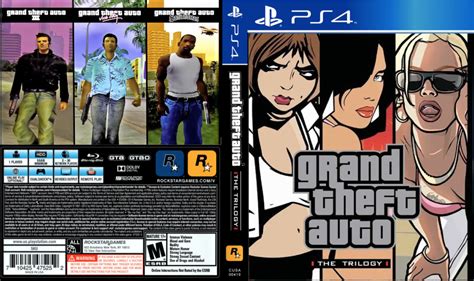Custom Grand Theft Auto Trilogy Ps4 Cover Art Rcustomcovers
