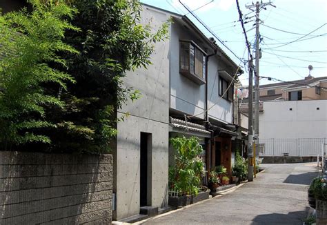 Tadao Ando Casa Azuma Row House A Osaka Fatto Urbano