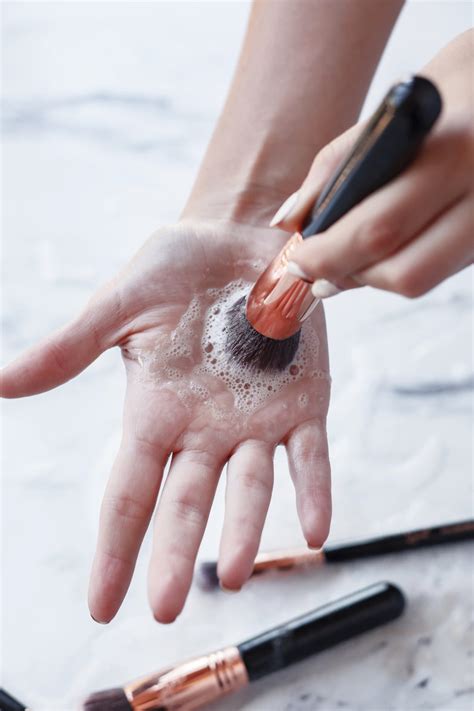 You brush your hair when it's wet. How to Clean your Makeup Brushes Properly - The Chriselle ...