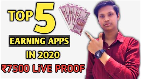 Top 5 Apps to make money online || earn money online || make money online || online earning ...