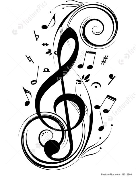 Music Notes Vector At Collection Of Music Notes