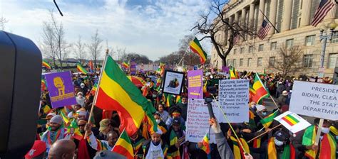 Ethiopian Diaspora In Washington Dc Hold Huge Rally