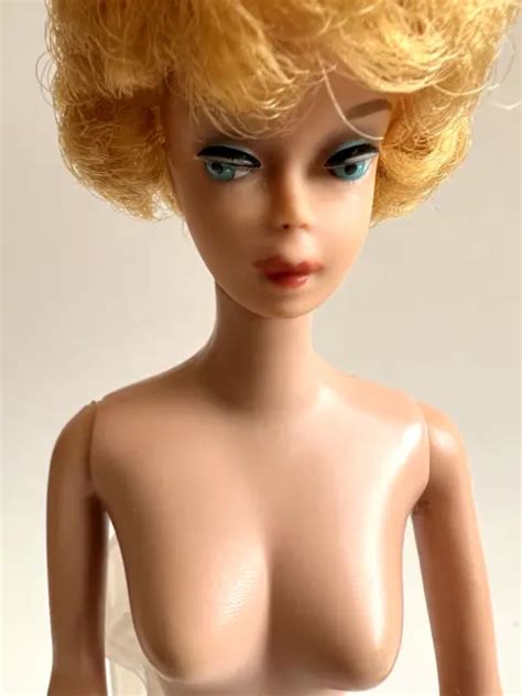 Vintage Blonde Bubble Cut Barbie Doll Mattel S Japan Read Description Picclick