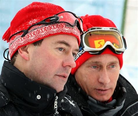 Russia Medvedev Putin Ski Riussian President Dmitry Medved Flickr