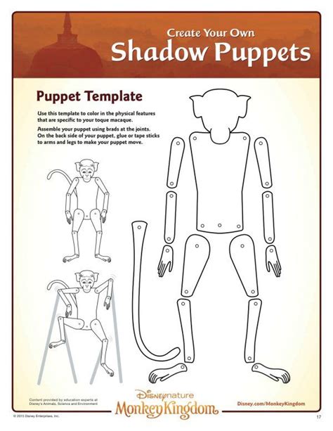 Free Printable Printable Shadow Puppet Templates