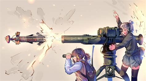 25 Anime With Gun Wallpaper Baka Wallpaper
