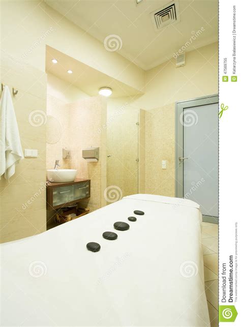 Room For Hot Stone Massage Stock Image Image Of Fresh 47569755