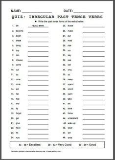 In inglese possiamo differenziare i verbi in due tipologie: Pin di Martina su Language | Verbi irregolari, Imparare ...