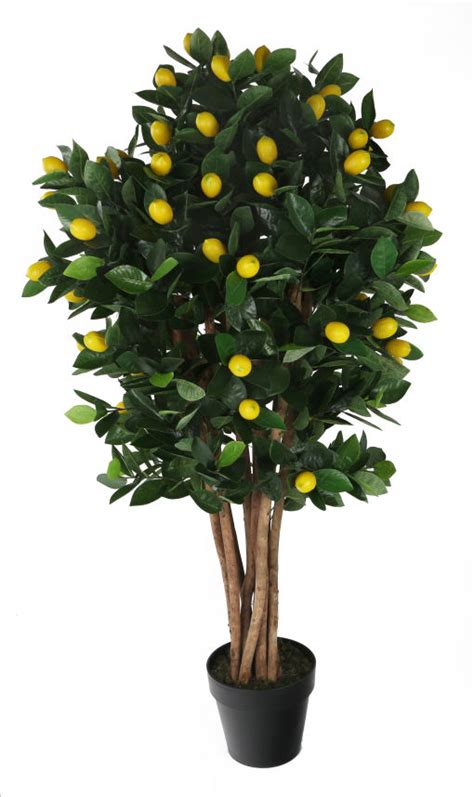 Artificial 4ft 2″ Lemon Tree Artplants