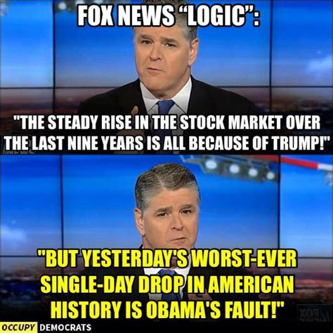 Sometimes known as the fox news channel (shortened to the acronym fnc). Fox news logic : PoliticalHumor