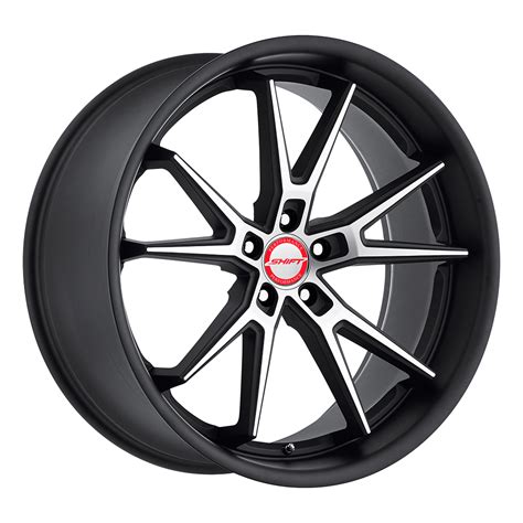 Shift Wheels Carrera Black Machined Wheels And Rims Packages At