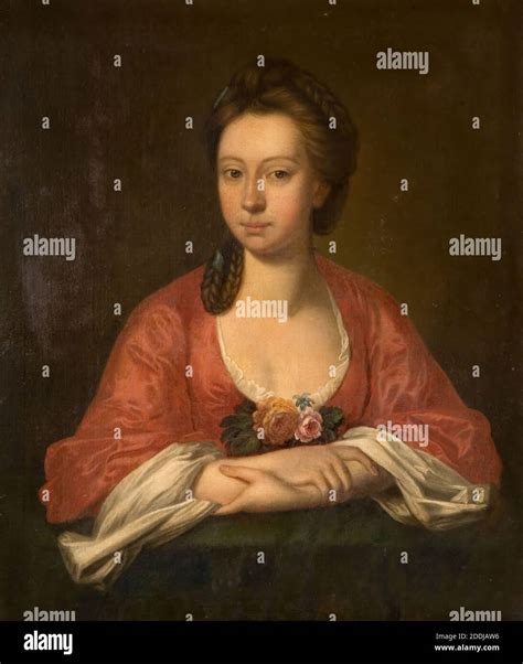 Portrait Of A Woman Possibly Anne Jesson 1750 1800 British School