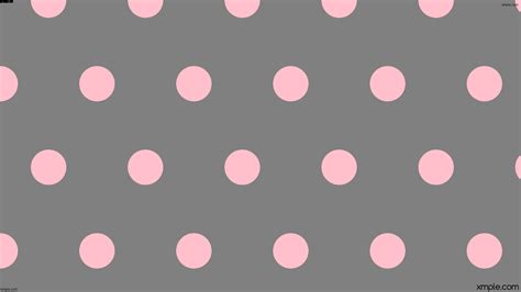 Wallpaper Pink Hexagon Grey Polka Dots 808080 Ffc0cb Diagonal 30