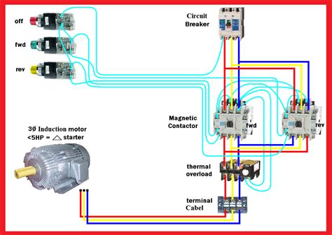 Motor Forward Reverse Wiring Diagram Elec Eng World Electrical
