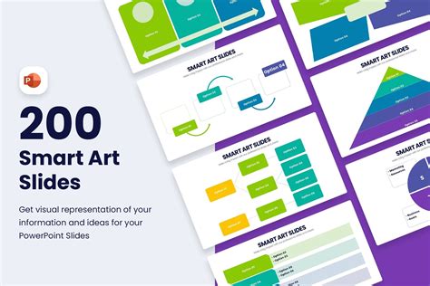 Smart Art Powerpoint Templates Infographics Easy To Edit Compatible