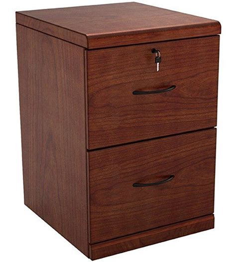 The internal side rails of its drawers glide in and out very smoothly and don't feel clunky. Z-Line Designs 2-Drawer Vertical File Cherry Cabinet with ...