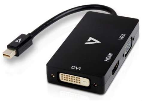 V7 Mini Displayport Zu Vga Dvi Hdmi Adapter