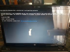 Laptop Fan Error On Startup Hp Startup Techcenter Fix